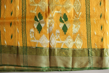 Handmade Calcutta Silk Saree