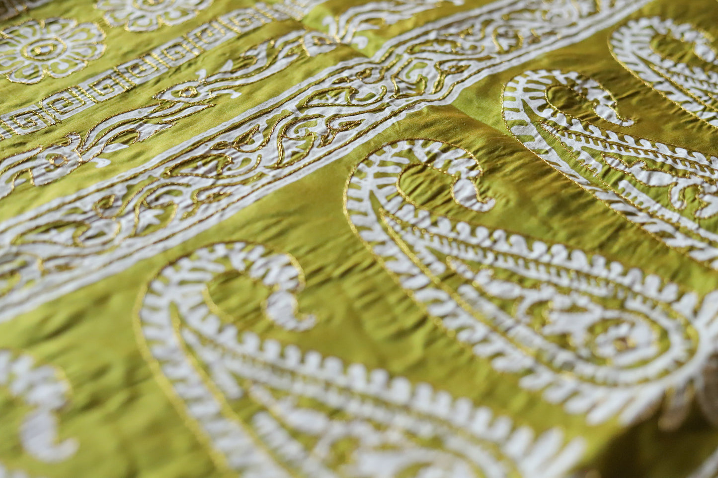 Handmade Calcutta Silk Saree