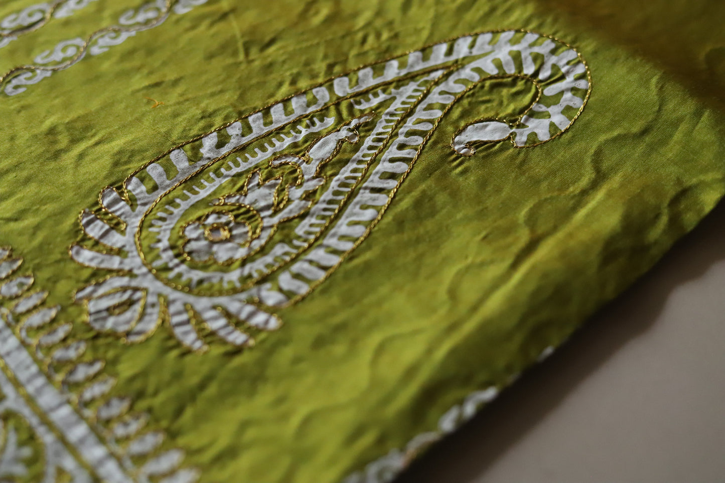 Handmade Calcutta Silk Saree