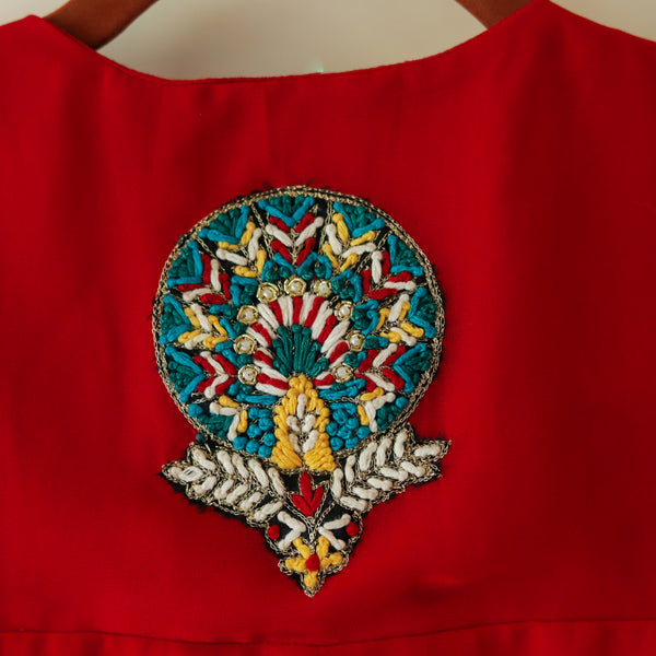 Hand Embroidered Blouse