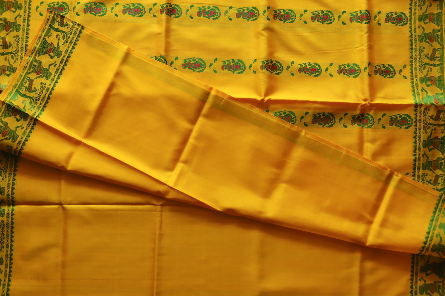 Bengal Handwoven Baluchari Silk Saree