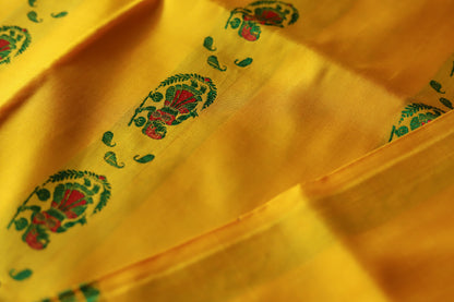 Bengal Handwoven Baluchari Silk Saree