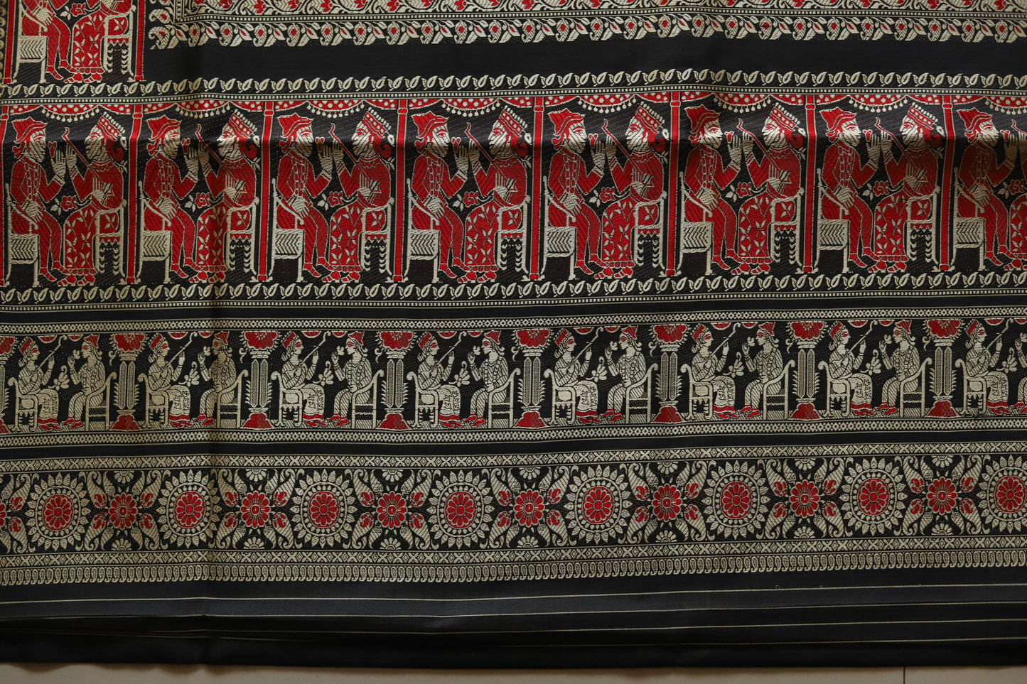Bengal Revival Baluchari Silk Saree