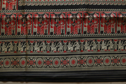 Bengal Revival Baluchari Silk Saree