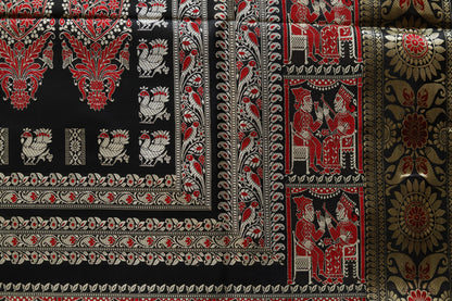 Bengal Revival Baluchari Silk Saree