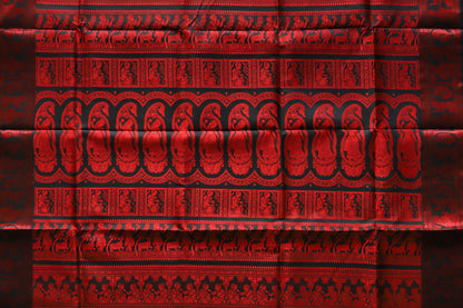 Bengal Handwoven Baluchari Silk Saree