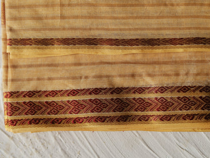 Bengal Handwoven Tangail Dhoti (Dhuti)