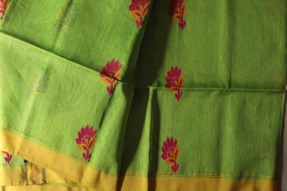 Handwoven Bengal Linen Saree