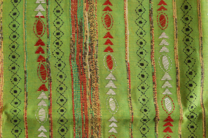 Bengal Handwoven Khesh Kantha Saree