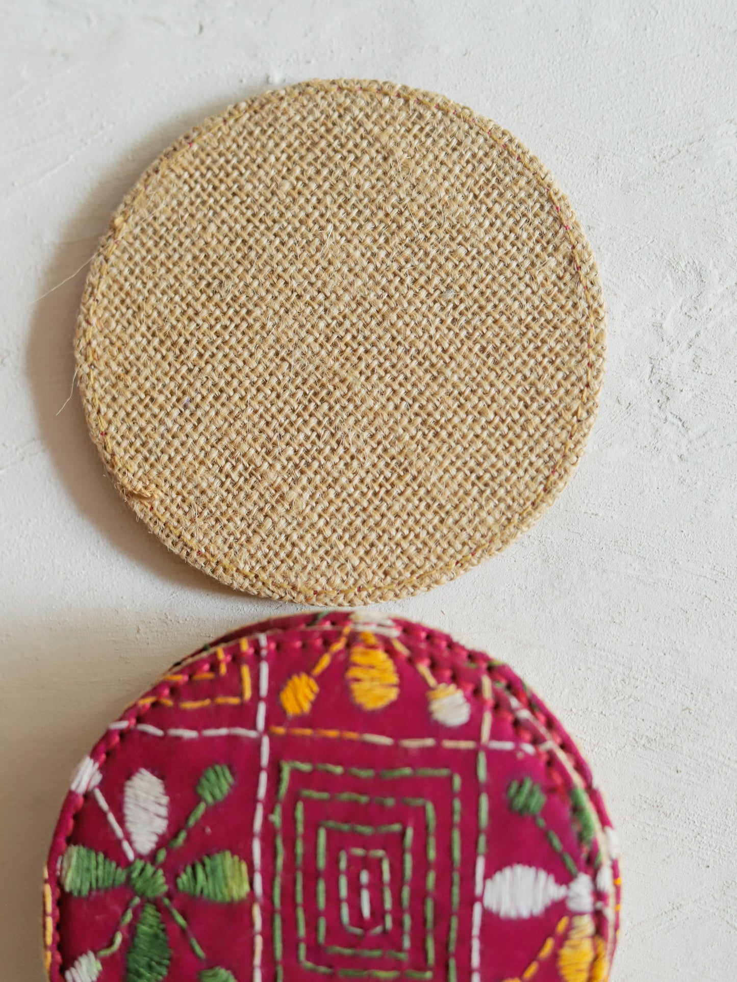 Kantha Coaster