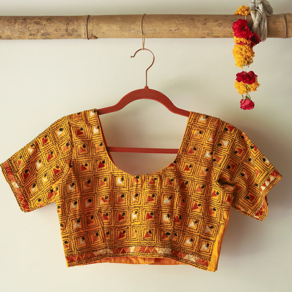 Bengal Cotton Kantha Blouse