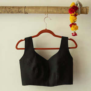 Sleeveless Cotton Blouse