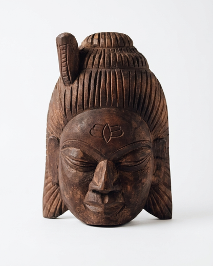 Lord Shiva Wood Carving