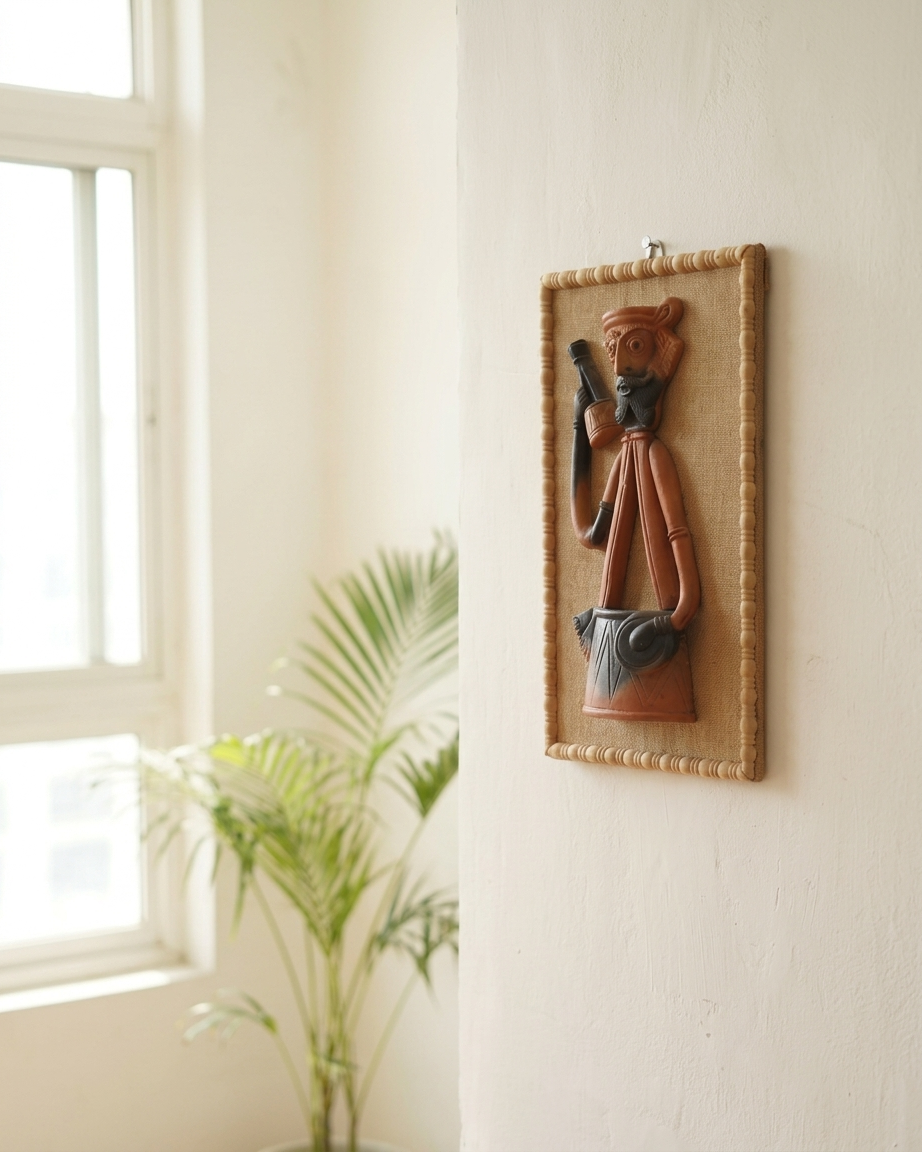 Baul Musician Terracotta