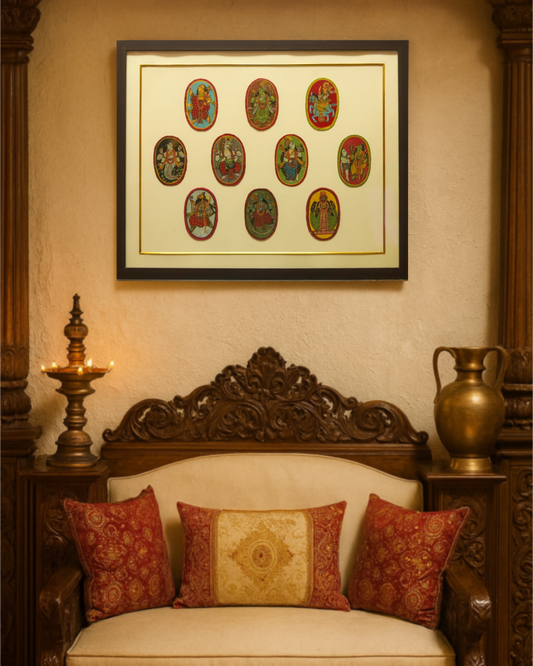Patachitra Painting Wallart Hanging