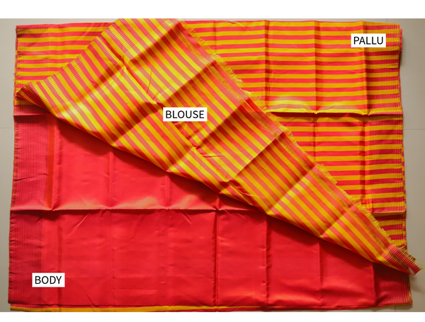 Handwoven Bengal Pure Silk Saree