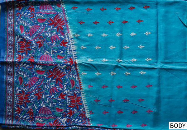 Kantha Silk Saree