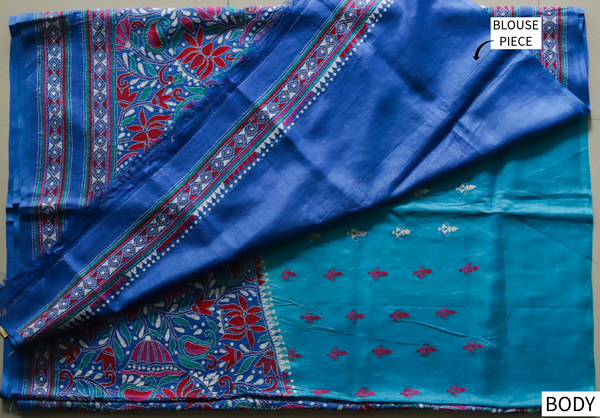 Kantha Silk Saree