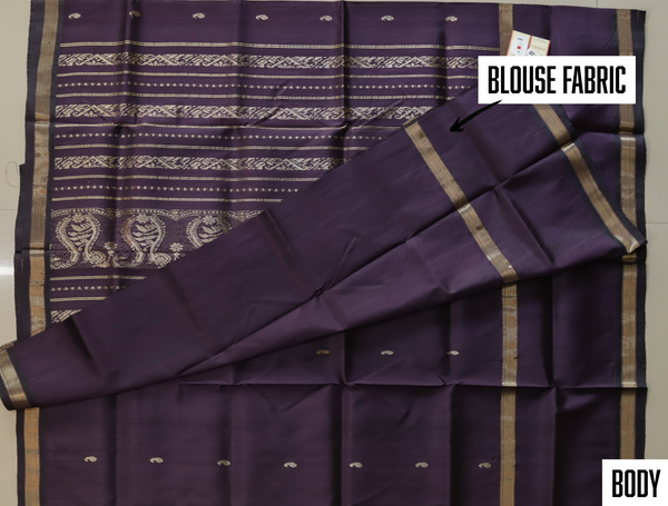 Handwoven Bengal Pure Silk Saree