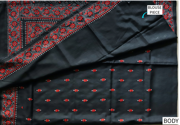 Kantha Silk Saree