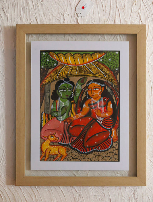 Radha Krishna Pattachitra