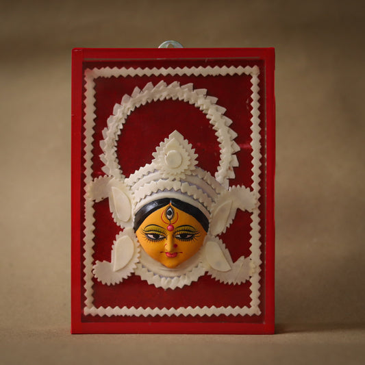 Handmade Bengal Sholapith Durga Maa Handicraft