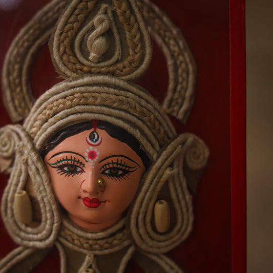Handmade Bengal Jute Durga Maa Handicraft