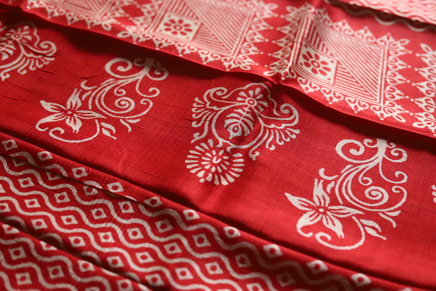 Handwoven Bengal Pure Silk Saree