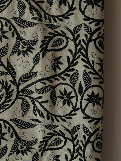 Bengal Hand Embroidery Kantha Stitch Dupatta