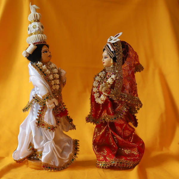 Handcrafted Bengali Couple Dolls