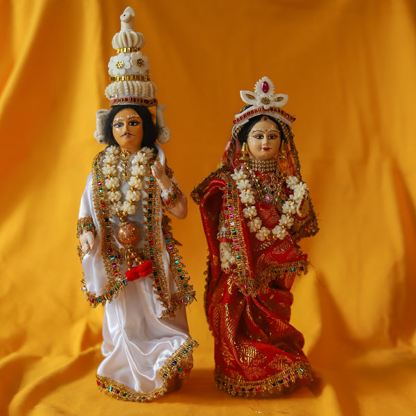 Handcrafted Bengali Couple Dolls