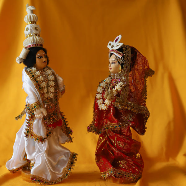 Handcrafted Bengali Couple Dolls