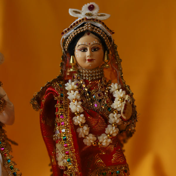 Handcrafted Bengali Couple Dolls