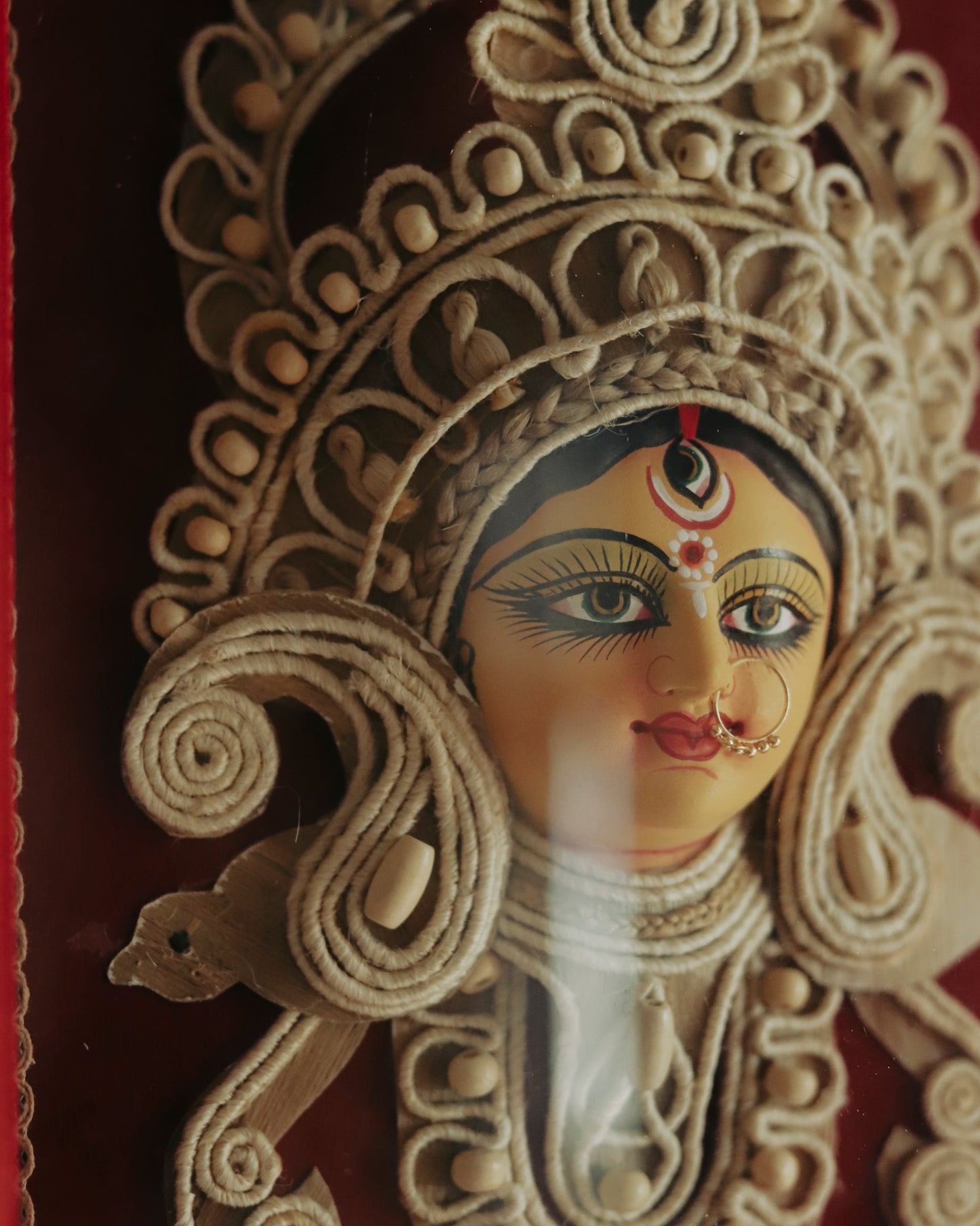 Handmade Bengal Jute Durga Maa Handicraft