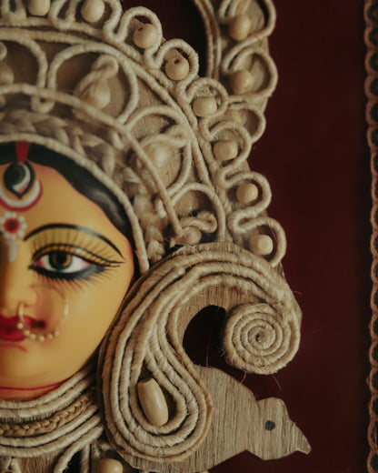 Handmade Bengal Jute Durga Maa Handicraft