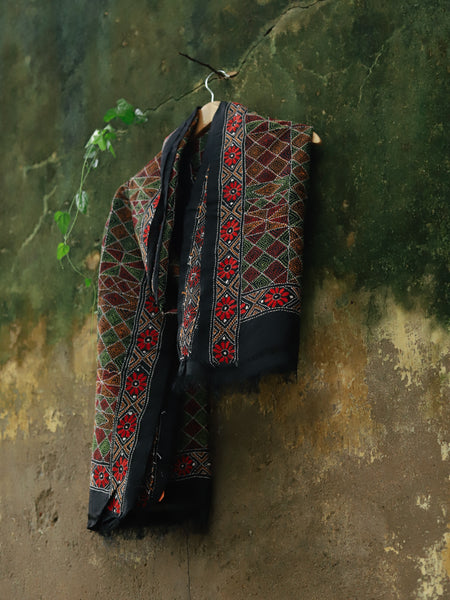 Hand Embroidery Kantha Dupatta