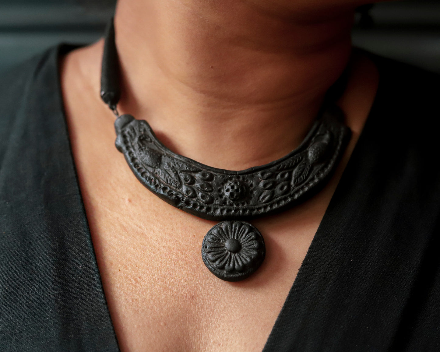 Bengal Handmade Pora Mati Clay Jewellery