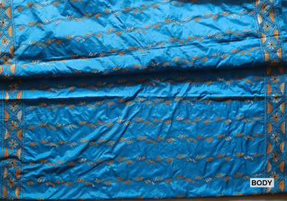 Bengal Hand Embroidery Kantha Stitch Saree