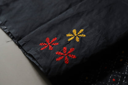 Bengal Hand Embroidery Kantha Stitch Saree