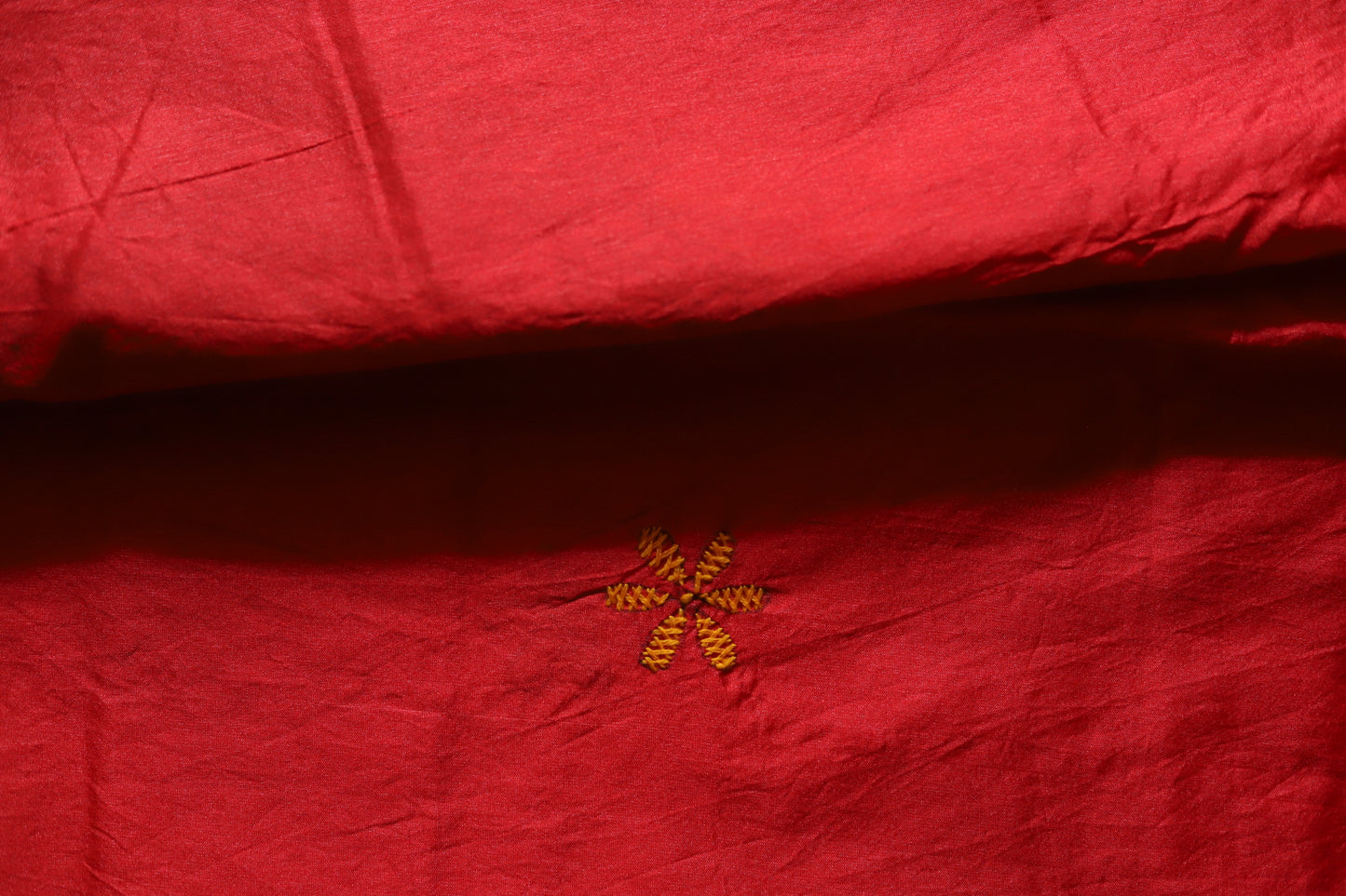 Bengal Hand Embroidery Kantha Stitch Saree