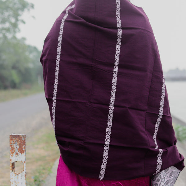 Handwoven Bengal Baluchari Shawl