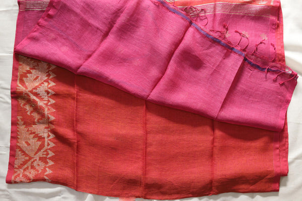 Linen Benarasi Saree