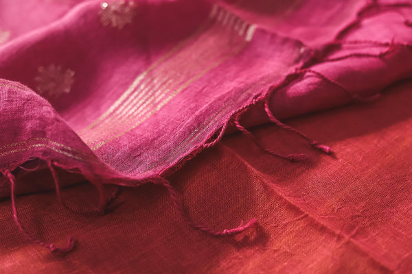 Linen Benarasi Saree