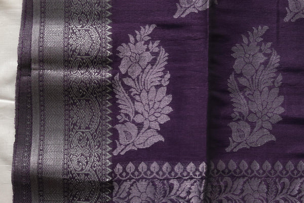 Linen Benarasi Saree