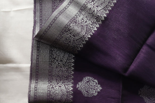 Linen Benarasi Saree