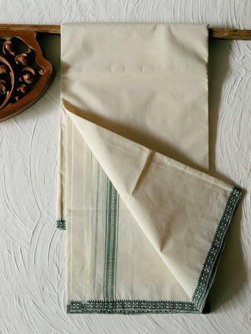 Bengal Handwoven Tangail Dhoti (Dhuti)