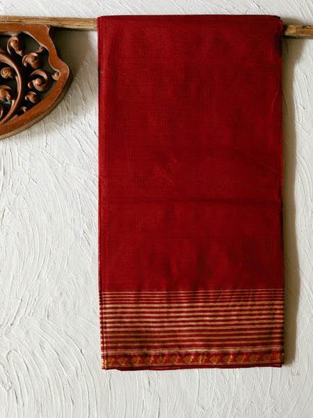 Bengal Handwoven Tangail Dhoti (Dhuti)