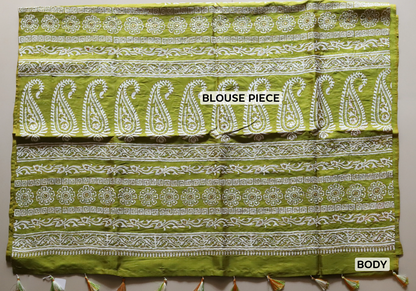 Handmade Calcutta Silk Saree