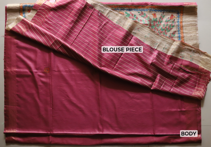 Handmade Calcutta Silk Saree