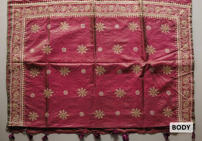 Handmade Calcutta Silk Saree
